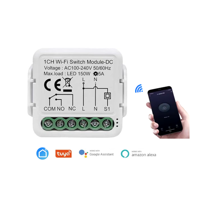 Commande intelligente carrée H1H2 WiFi