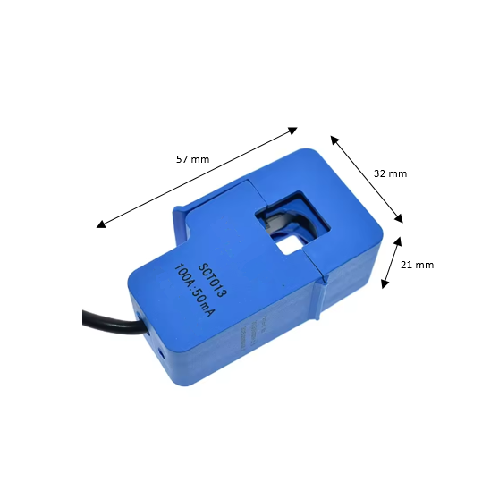 Sonde ampèremétrique bleue 100A/50mA